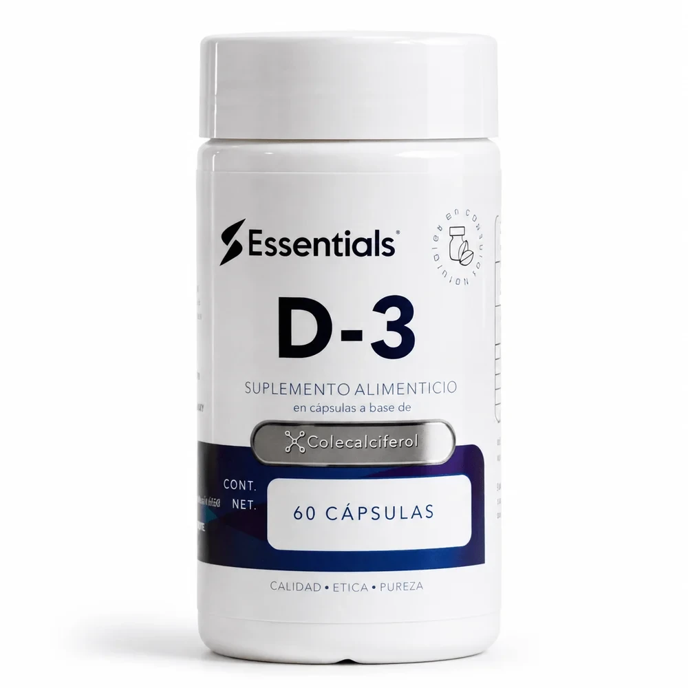 ESS VITAMINA D-3 60 CAPS