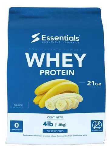 ESS WHEY PROTEIN 4 LBS PLATANO