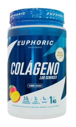 EUPHORIC COLAGENO HIDROLIZADO 1 KG MANGO