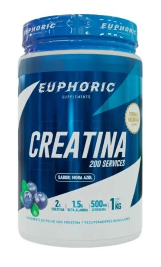EUPHORIC CREATINA 1 KG MORA AZUL