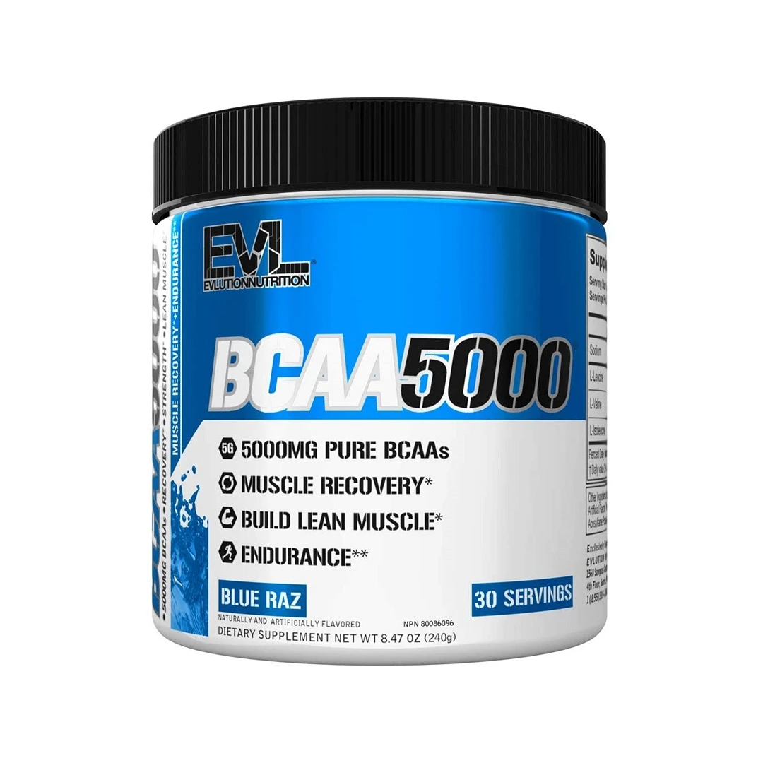 EVL BCAA 5000 30 SERV BLUE RAZZ