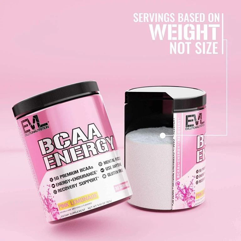 EVL BCAA ENERGY 30 SERV PINK LEMONADE