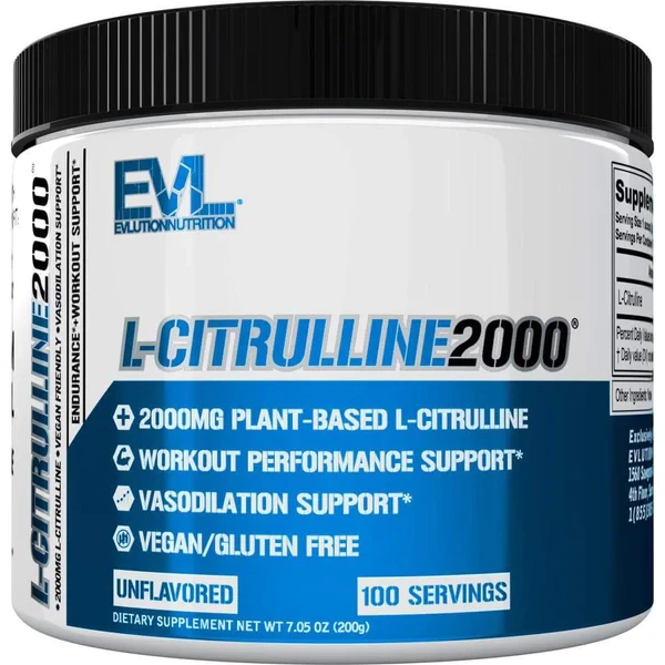 EVL L-CITRULLINE 100 SERV UNFLAVORED
