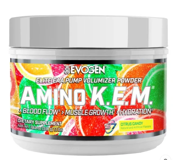 EVO AMINO K.E.M. EAA 30 SERV CITRUS CANDY * NUEVO*