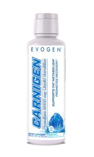 EVO CARNIGEN LIQUID 16 OZ BLUE RAZZ *NUEVO*