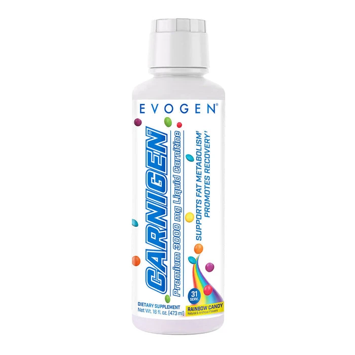 EVO CARNIGEN LIQUID 16 OZ RAINBOW CANDY