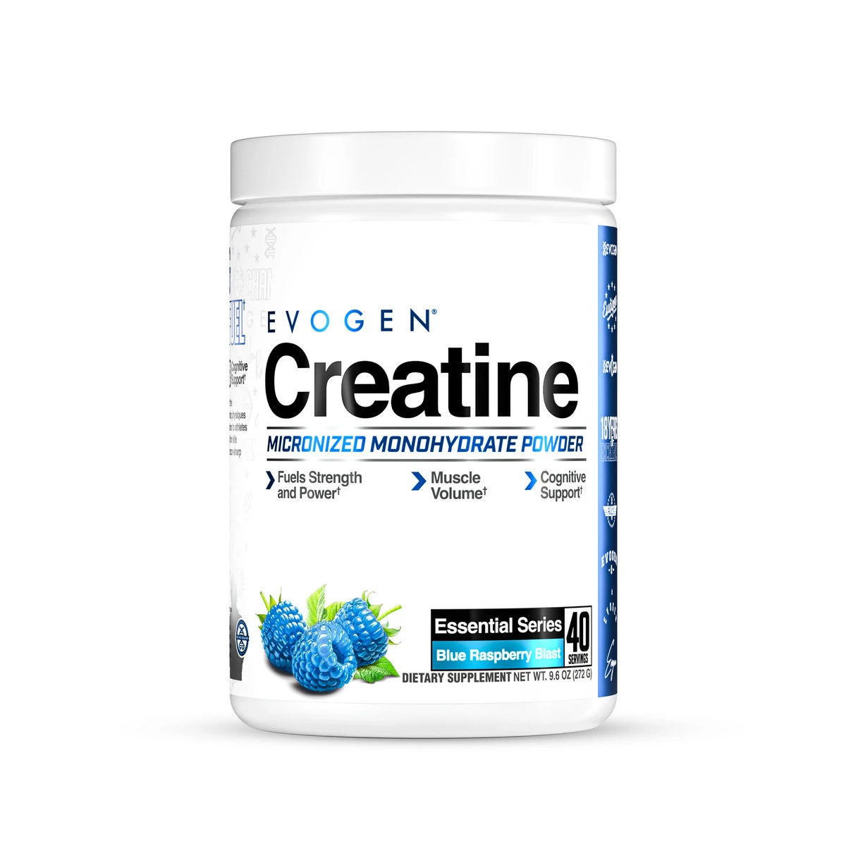 EVO CREATINE MONOHYDRATE 40 SERV BLUE RASPBERRY BLAST *NUEVO*