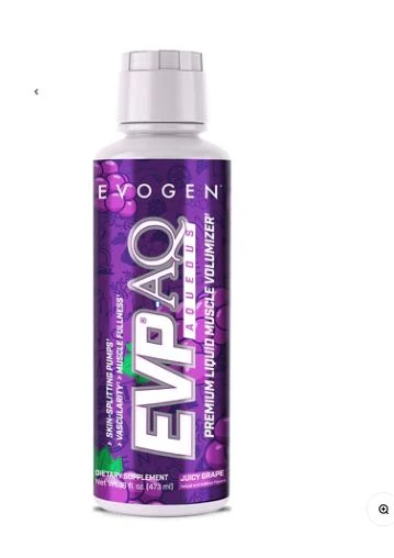 EVO EVP AQ LIQUID GLYCEROL 16 OZ JUICY GRAPE