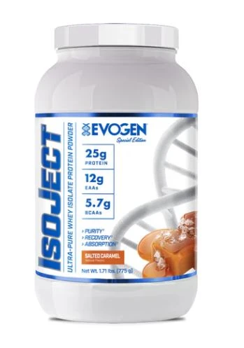 EVO ISOJECT 1.71 LBS SALTED PEANUT BUTTER CANDY *NUEVO*