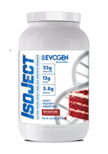 EVO ISOJECT 1.81 LBS RED VELVET CAKE *NUEVO*