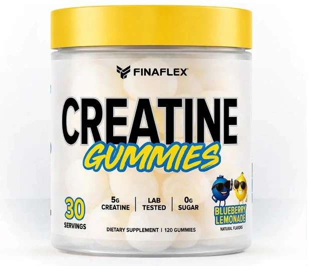 FINA CREATINE GUMMIES 120 GUMMIES BLUEBERRY LEMONADE