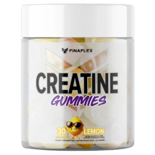 FINA CREATINE GUMMIES 120 GUMMIES LEMON BURST