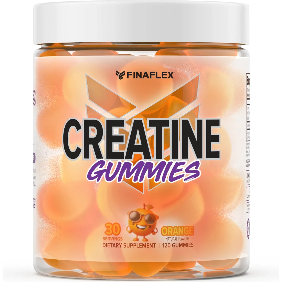 FINA CREATINE GUMMIES 120 GUMMIES ORANGE