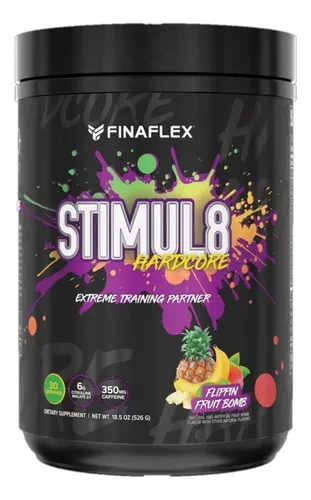 FINA STIMUL8 HARDCORE EX 30 SERV  FLIPPIN FRUIT BOMB