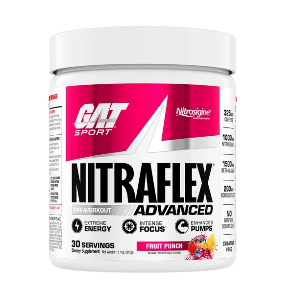 GA NITRAFLEX ADVANCED FORMULA 30 SERV FRUIT PUNCH