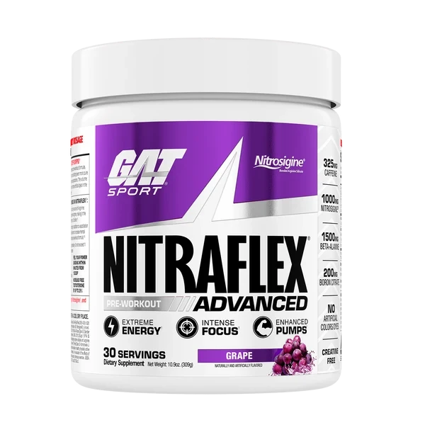 GA NITRAFLEX ADVANCED FORMULA 30 SERV GRAPE