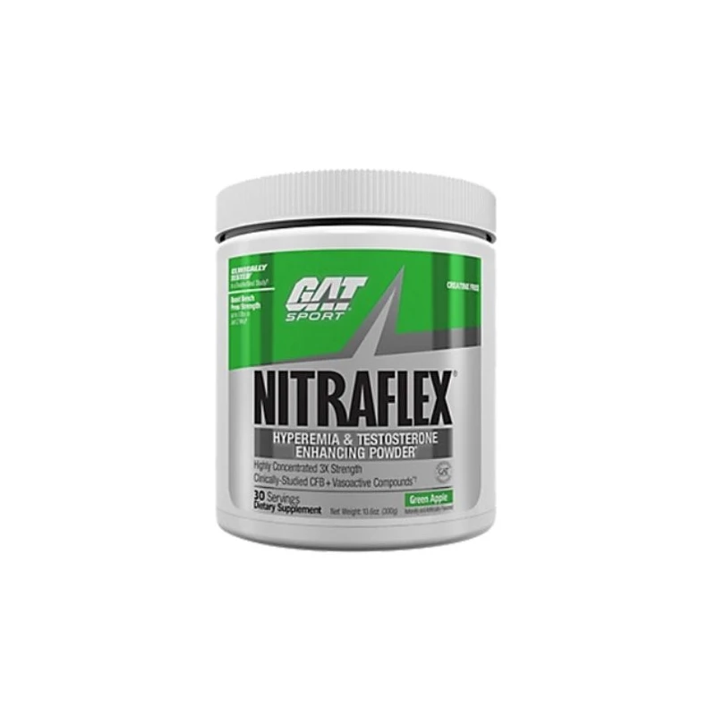 GA NITRAFLEX ADVANCED FORMULA 30 SERV GREEN APPLE