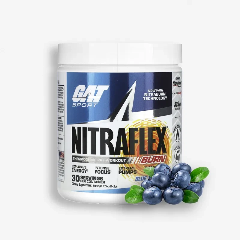 GA NITRAFLEX BURN 30 SERV BLUE RASPBERRY *BAJA DE PRECIO*