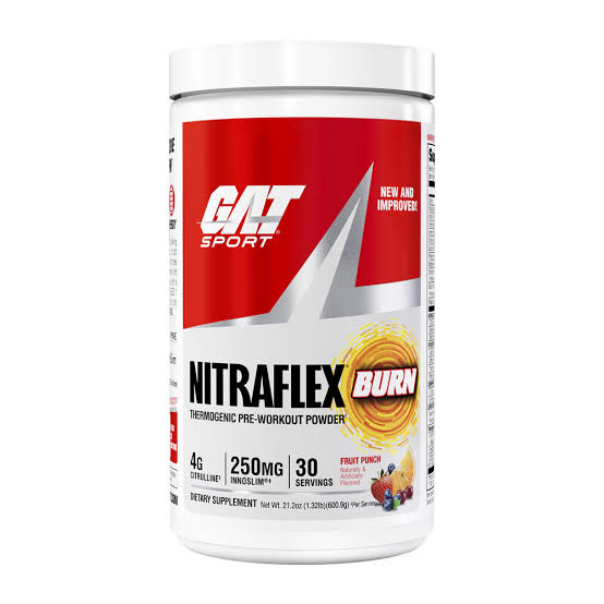 GA NITRAFLEX BURN 30 SERV FRUIT PUNCH *NUEVO*