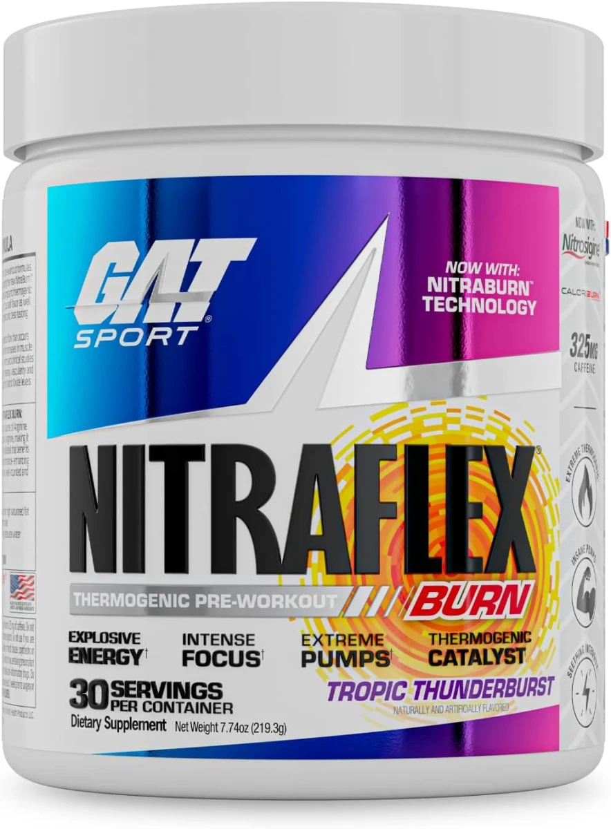 GA NITRAFLEX BURN 30 SERV TROPIC THUNDERBURST *BAJA DE PRECIO*
