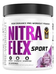 GA NITRAFLEX EXTREME SPORT 20 SERV GRAPE COTTON CANDY *REBAJADO 25% ANTES $292*