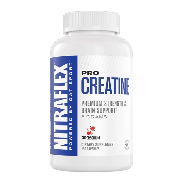 GA NITRAFLEX PRO CREATINE 180CT *NUEVO*