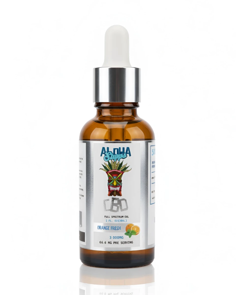 ALOHA SUPPS CBD 3000MG 30 ML