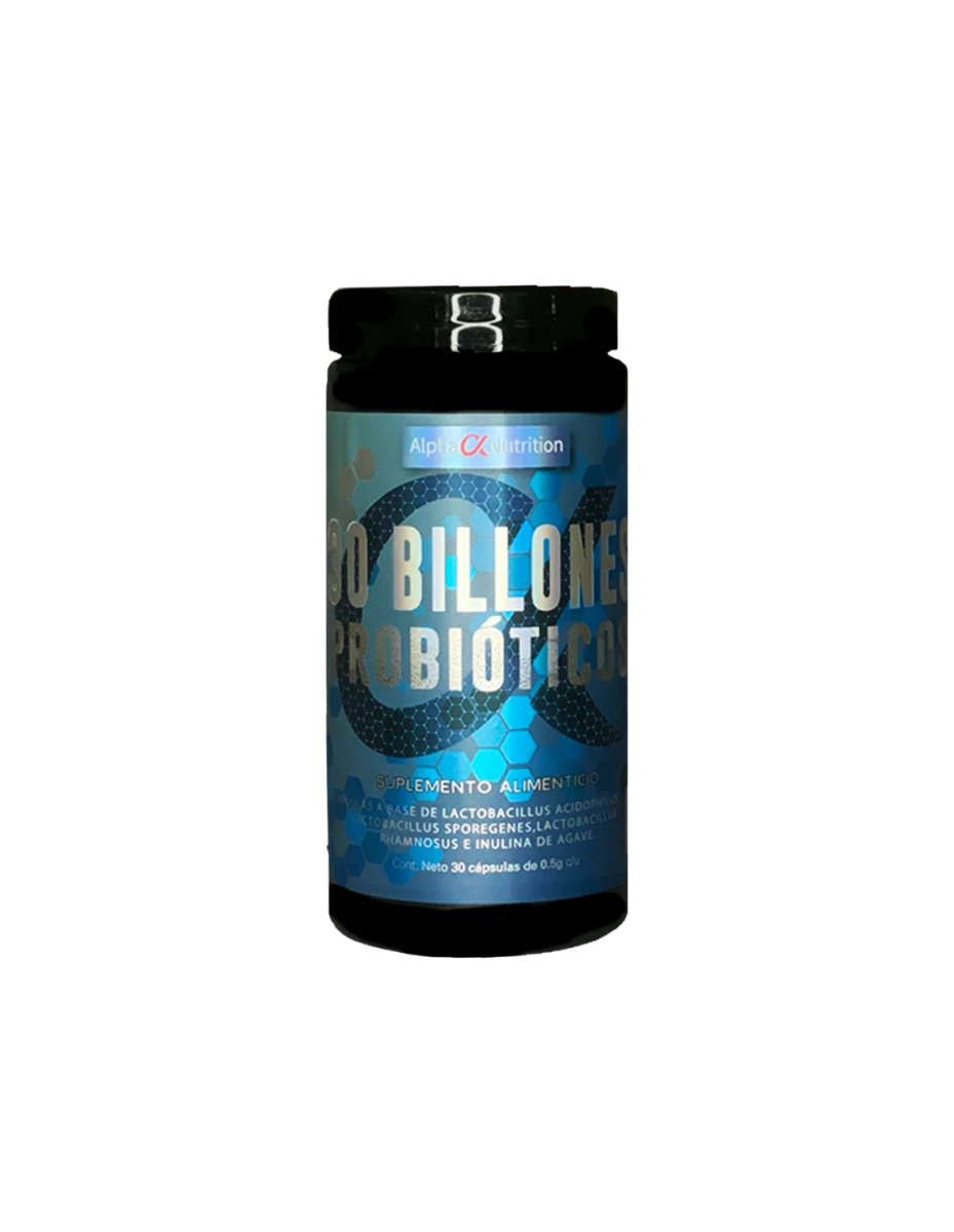 ALPHA 30 BILLONES DE PROBIOTICOS 30 CAPS