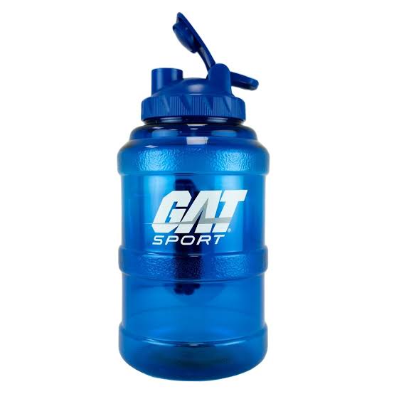 GA WATER JUG 2.5L BLUE WITH  LOGO  WHITE/SILVER