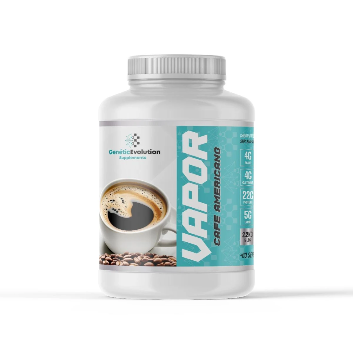 GE VAPOR WHEY PROTEIN CAFE AMERICANO 5LBS