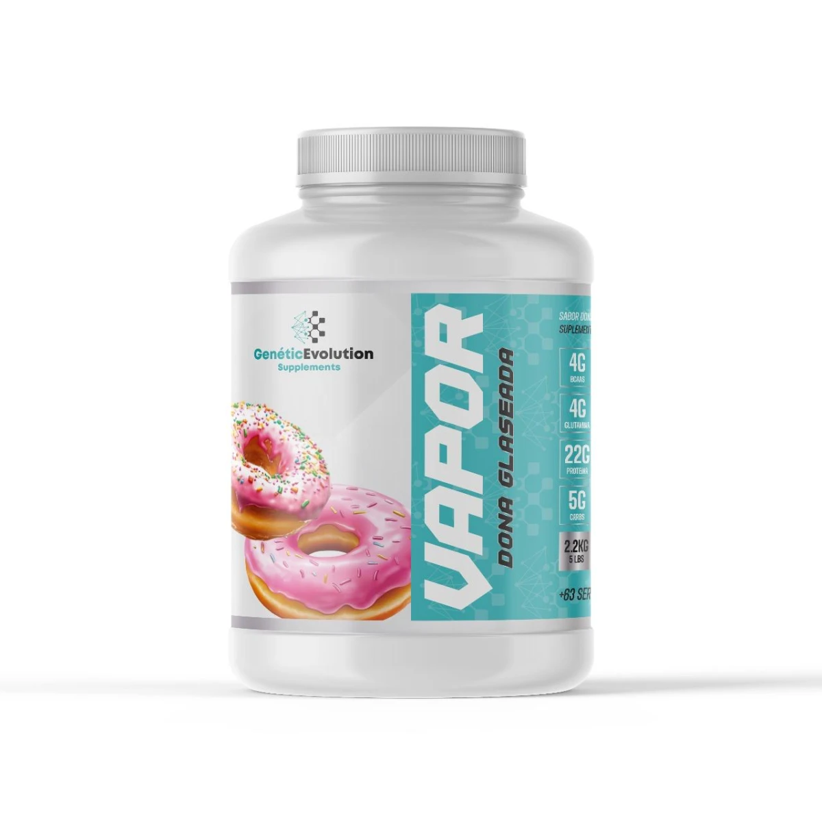 GE VAPOR WHEY PROTEIN DONA GLASEADA 5LBS
