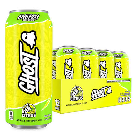 GHOST ENERGY 16 OZ 12 PK CITRUS