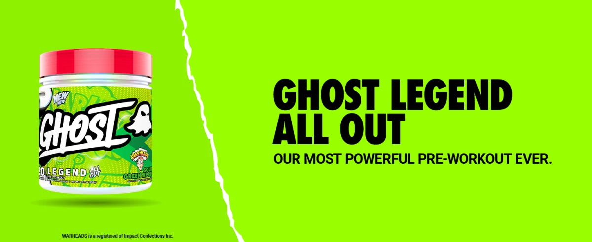 GHOST LEGEND ALL OUT PWO 20 SERV WARHEADS GREEN APPLE