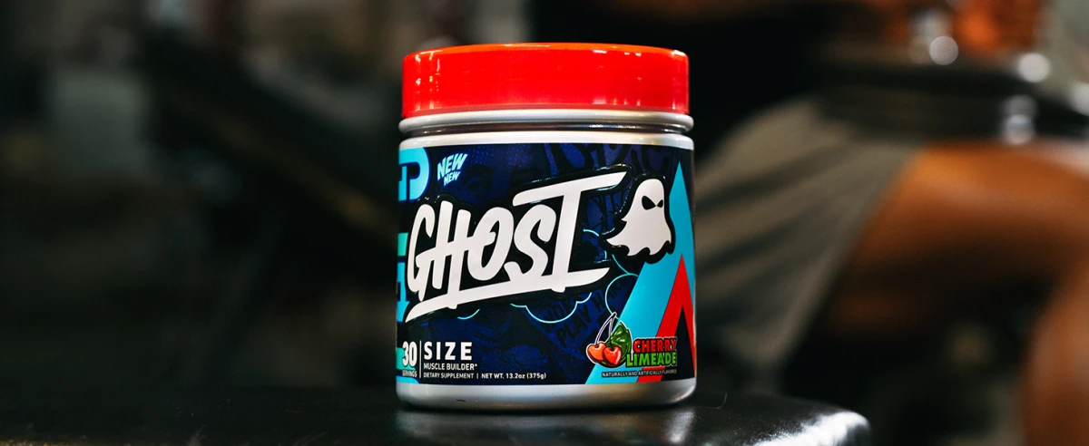 GHOST SIZE MUSCLE BUILDER 30 SERV CHERRY LIME "NUEVO SABOR"