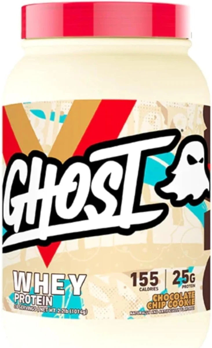 GHOST WHEY PROTEIN 2 LB CHOCOLATE CHIP COOKIE