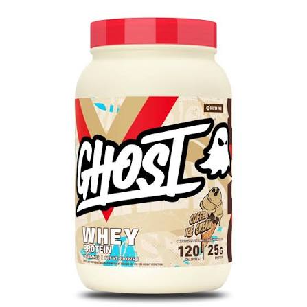 GHOST WHEY PROTEIN 2 LB COFFEE ICE CREAM