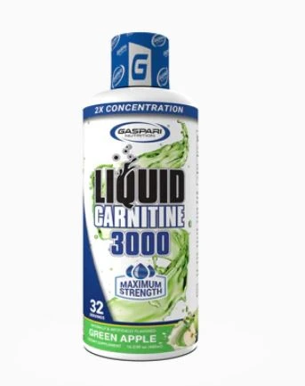 GN L-CARNITINE LIQUID 3000 16 OZ GREEN APPLE