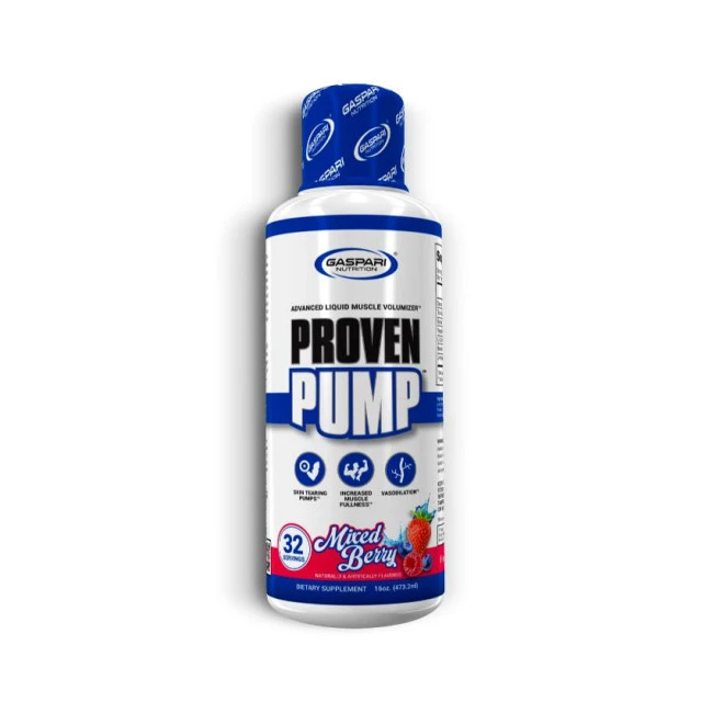 GN PROVEN PUMP 16 OZ 32 SERV MIXED BERRY
