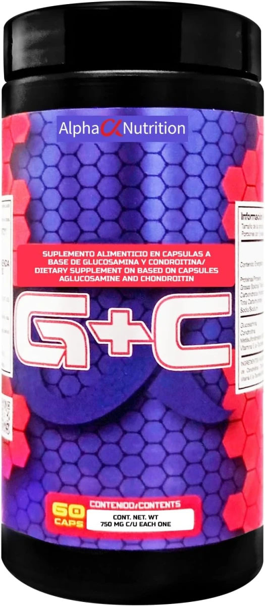 ALPHA GLUCOSAMINA & CONDROITINA 60 CAPS