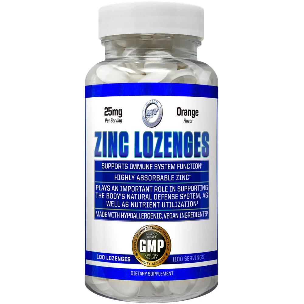 HTP ZINC LOZENGES 100 CT