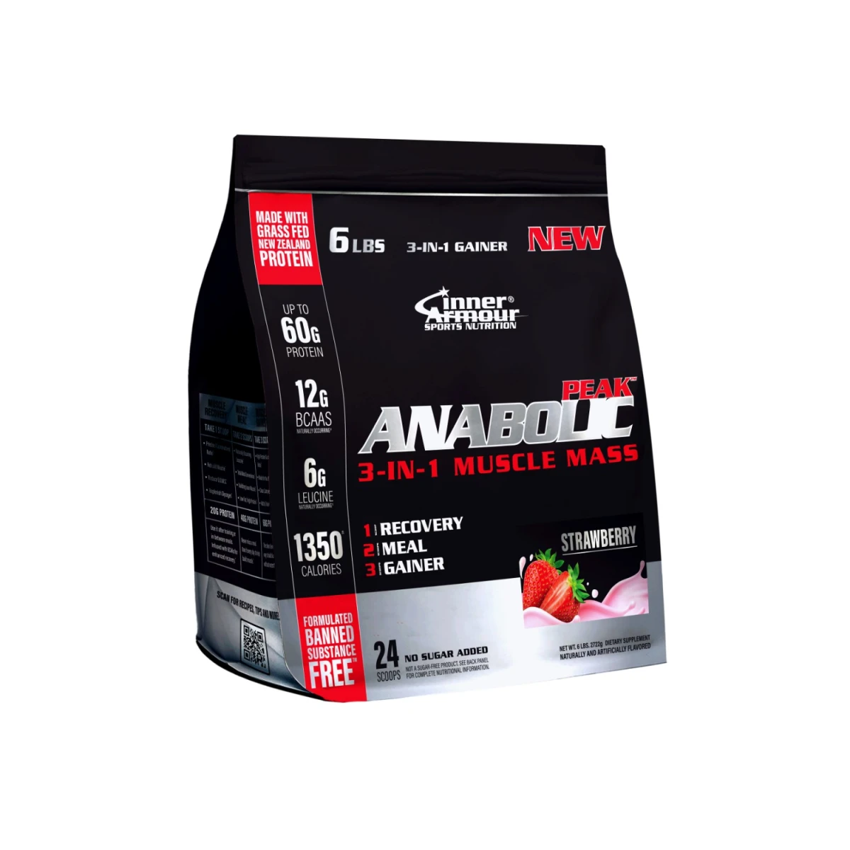 INNER ANABOLIC PEAK 6 LBS BAG STRAWBERRY *NUEVO*