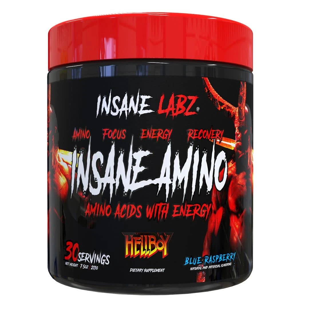 INS HELLBOY AMINO (30 SERV) BLUE RASPBERRY