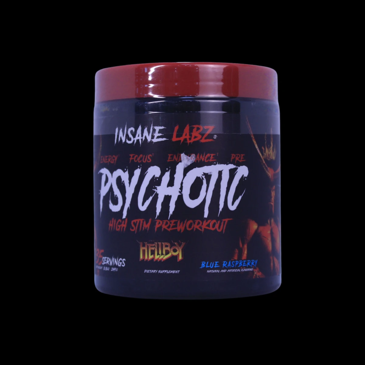 INS HELLBOY PSYCHOTIC 35 SERV BLUE RASPBERRY