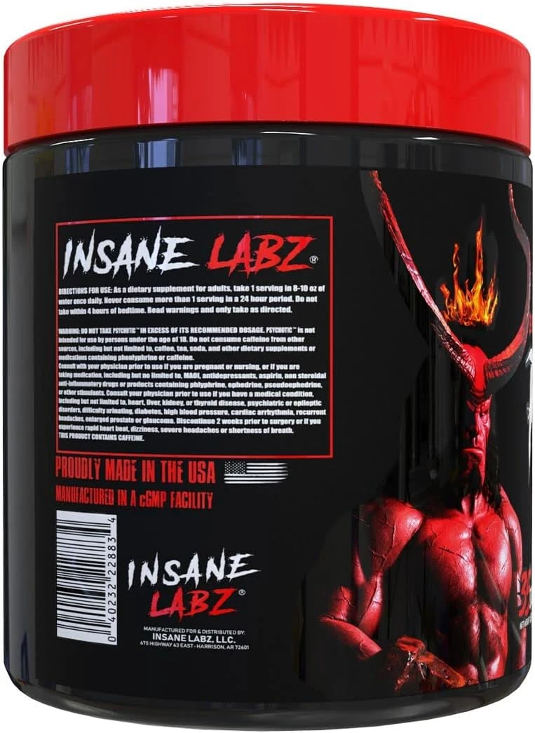 INS HELLBOY PSYCHOTIC 35 SERV FRUIT PUNCH