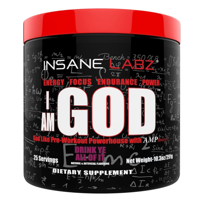 INS I AM GOD (25 SERV) DRINK YE ALL OF IT