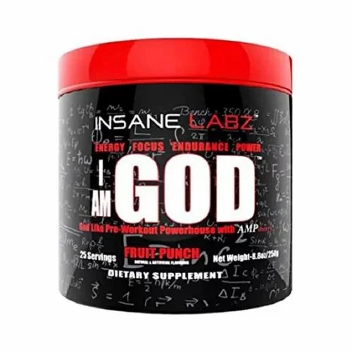 INS I AM GOD (25 SERV) FRUIT PUNCH