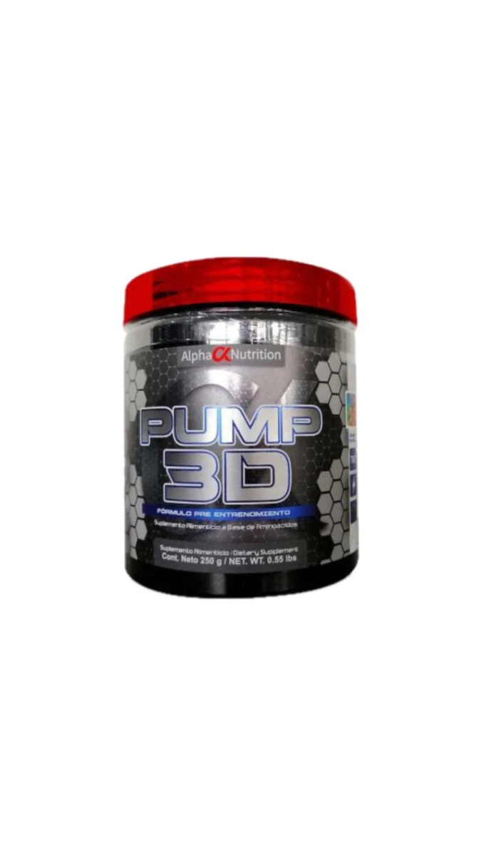 ALPHA PUMP 3D 250 GRS MORA AZUL