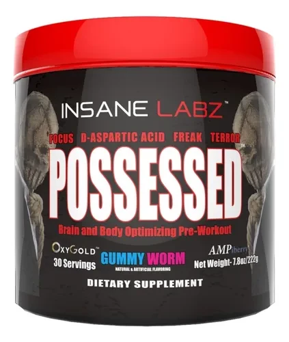 INS INSANE POSSESSED (30 serv) GUMMY WORM