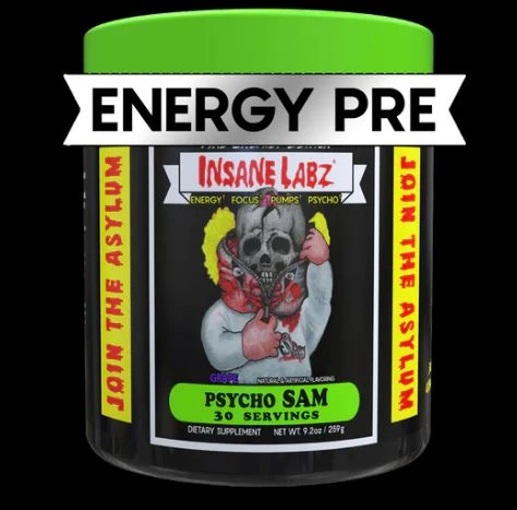 INS INSANE PSYCHO SAM 30 SERV GRAPE