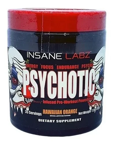 INS INSANE PSYCHOTIC 35 SERV HAWAIIAN ORANGE